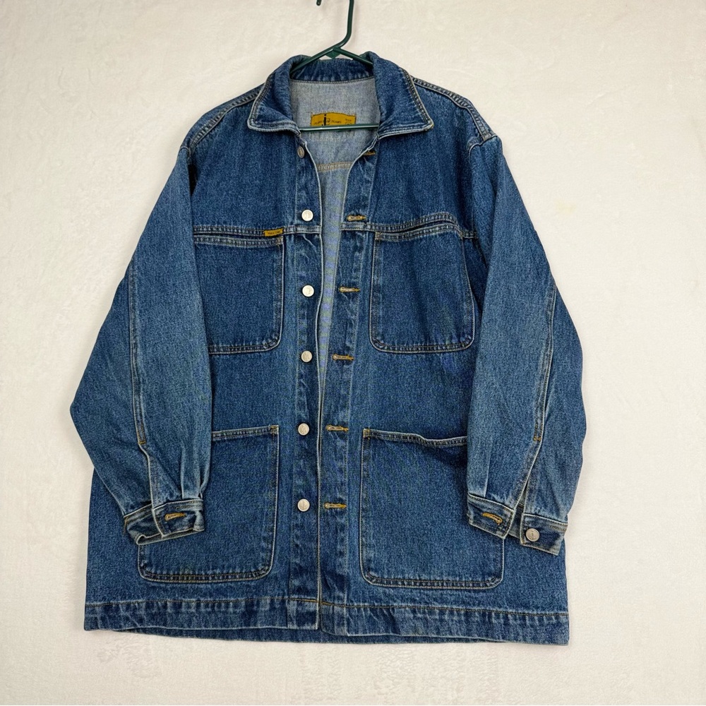 Vintage Jeans East Denim Jacket – Workwear Chore Coat – Size Small